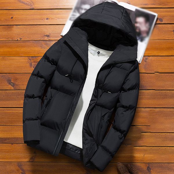 mens padded hooded coat jacket quilted puffer zipper winter warm casual outwear, Black
mens padded hooded coat jacket quilted puffer zipper winter warm casual outwear, Black