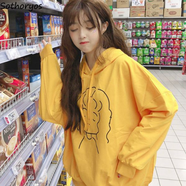 hoodies women hooded plus velvet thicker printed chic korean style drawstring trendy simple all-match pullover ulzzang soft new, Black
hoodies women hooded plus velvet thicker printed chic korean style drawstring trendy simple all-match pullover ulzzang soft new, Black