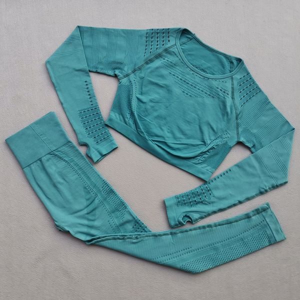 2 шт knit с длинным рукавом йога наборы высокой талией gym сетки леггинсы с длинным рукавом crop top тренировки спорт бег спортивная йога на
2 шт knit с длинным рукавом йога наборы высокой талией gym сетки леггинсы с длинным рукавом crop top тренировки спорт бег спортивная йога на