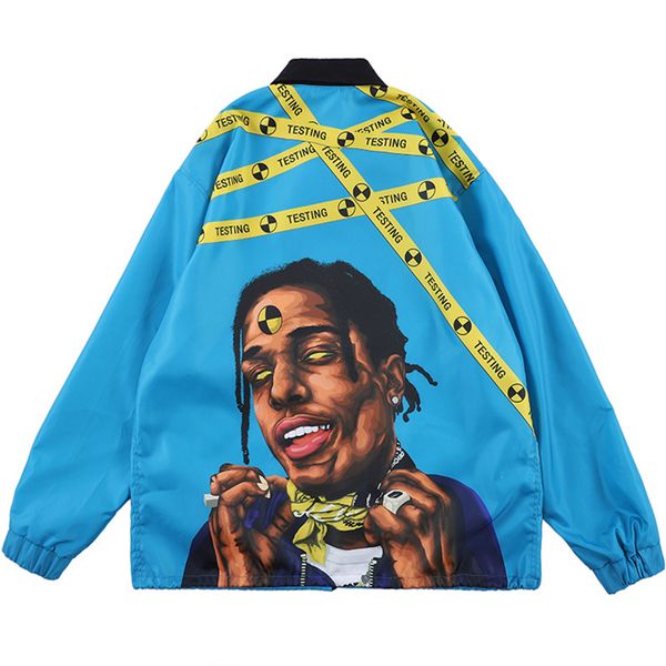 mens designer jackets fashion brand asap rocky testing limited windbreaker loose jacket windproof casual coat hiphop streetwear outwear, Black;brown
mens designer jackets fashion brand asap rocky testing limited windbreaker loose jacket windproof casual coat hiphop streetwear outwear, Black;brown