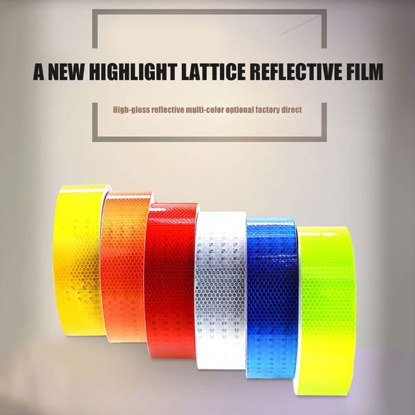 fluorescence pure reflective car truck motorcycle sticker safety warning signs conspicuity tape roll 5cm*3m car-styling
fluorescence pure reflective car truck motorcycle sticker safety warning signs conspicuity tape roll 5cm*3m car-styling