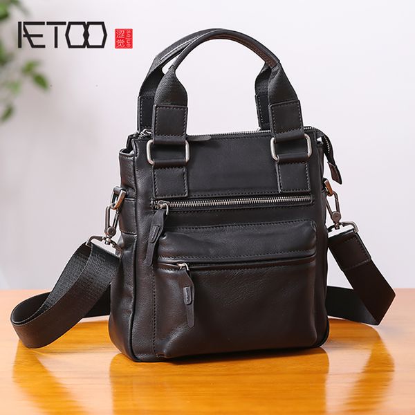 aetoo handbag men's leather vertical business leisure single shoulder oblique cross baotou layer cowhide men's bag
aetoo handbag men's leather vertical business leisure single shoulder oblique cross baotou layer cowhide men's bag