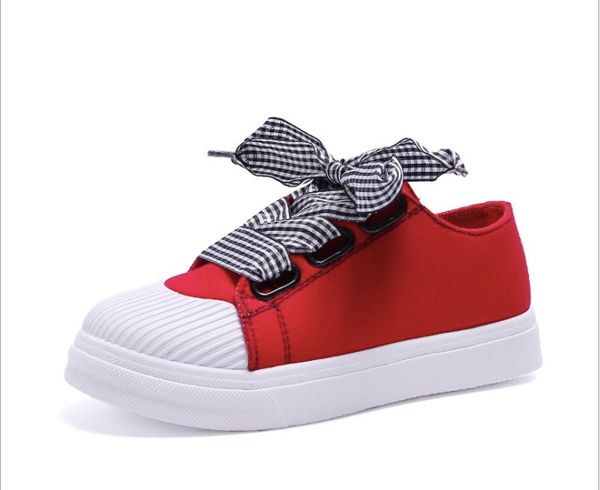 2019new women's casual shoes bowknot flat leisure college contracted pure color students canvas lace-up breathable non-slip, Black
2019new women's casual shoes bowknot flat leisure college contracted pure color students canvas lace-up breathable non-slip, Black