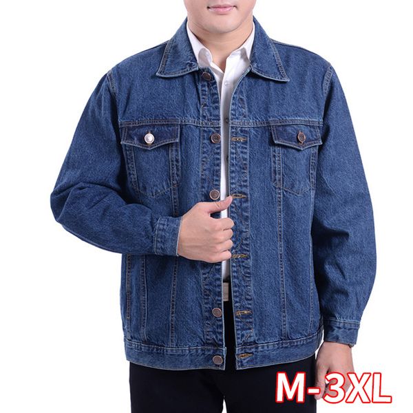 men's outwear cowboy jackets spring and autumn large size jacket coat male button casual blue denim jacket s-4xl clothing, Black;brown
men's outwear cowboy jackets spring and autumn large size jacket coat male button casual blue denim jacket s-4xl clothing, Black;brown