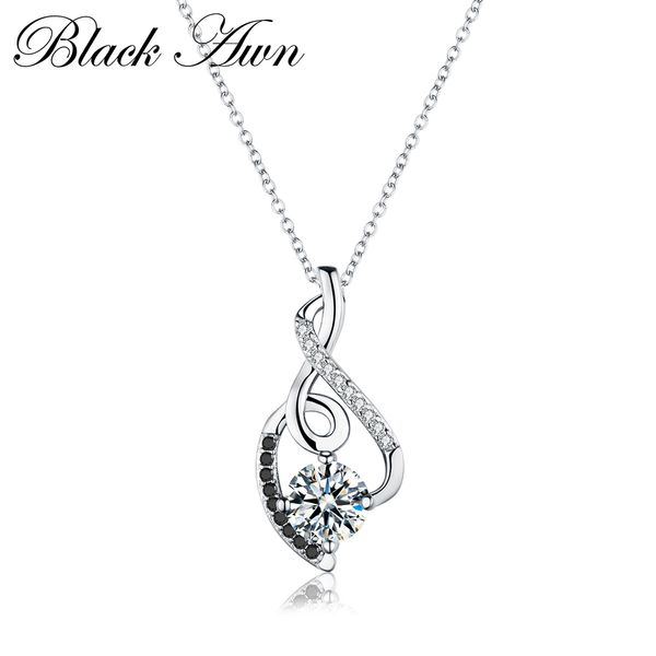 trendy femme genuine 100% 925 sterling silver necklaces pendants jewelry black&white stone necklace women bijoux p081
trendy femme genuine 100% 925 sterling silver necklaces pendants jewelry black&white stone necklace women bijoux p081