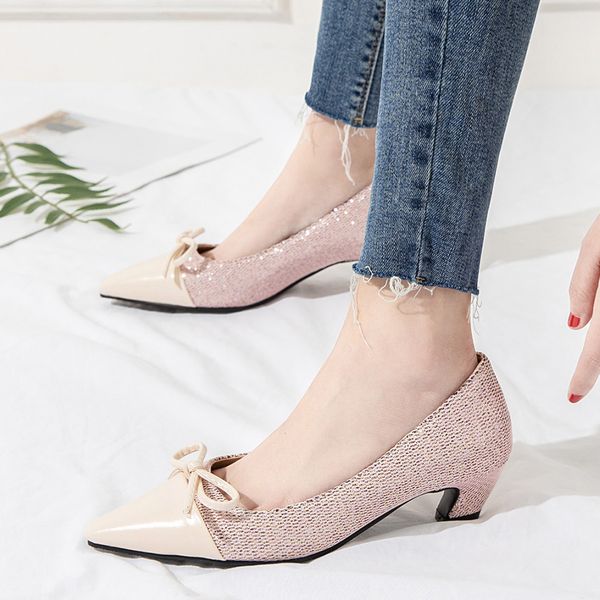 karinluna new wholesale luxury design plus size 48 med heels women shoes woman pumps female, Black
karinluna new wholesale luxury design plus size 48 med heels women shoes woman pumps female, Black