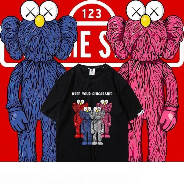 20ss sesame street joint kanye designer men's t-shirt high-quality ladies short-sleeved casual american tide brand summer off t-shirt, White
20ss sesame street joint kanye designer men's t-shirt high-quality ladies short-sleeved casual american tide brand summer off t-shirt, White
