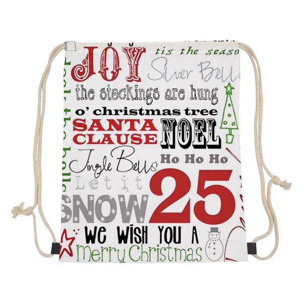 whereisart merry christmas letter drawstring bag 3d girl boys mochila string runner backpack shoes package pouch dropshipping
whereisart merry christmas letter drawstring bag 3d girl boys mochila string runner backpack shoes package pouch dropshipping