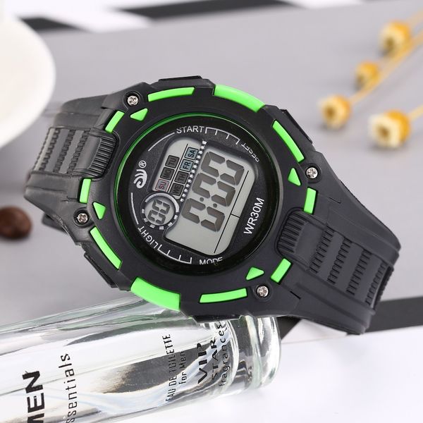 synoke fashion casual men women watch multi-function life waterproof watch digital double action sport zegarek, Slivery;brown
synoke fashion casual men women watch multi-function life waterproof watch digital double action sport zegarek, Slivery;brown