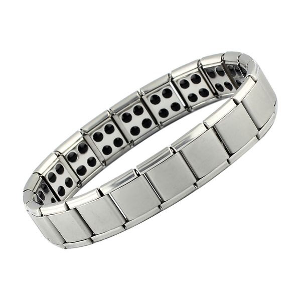bracelets for women men 2019 fashion jewelry couple silver bracelet bangle tourmaline energy health care magnetic bracelet gift, Black
bracelets for women men 2019 fashion jewelry couple silver bracelet bangle tourmaline energy health care magnetic bracelet gift, Black