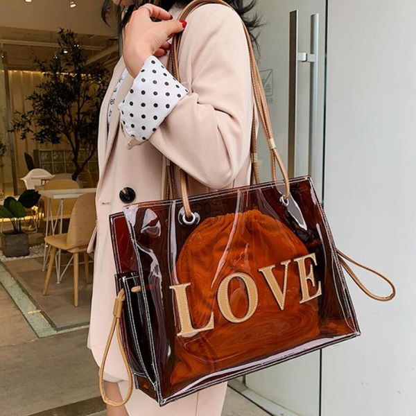 transparent jelly bag large tote bag 2019 summer new quality pvc women's handbag large-capacity shoulder beach
transparent jelly bag large tote bag 2019 summer new quality pvc women's handbag large-capacity shoulder beach