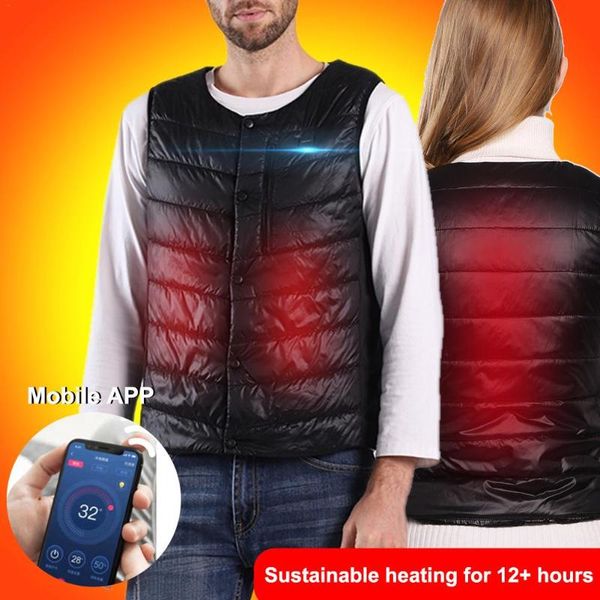 usb аккумуляторной отопление жилет смарт app управление зимний велоспорт обогреваемых vest моющегося unisex открытая езда рыбалка тепловой, Black
usb аккумуляторной отопление жилет смарт app управление зимний велоспорт обогреваемых vest моющегося unisex открытая езда рыбалка тепловой, Black