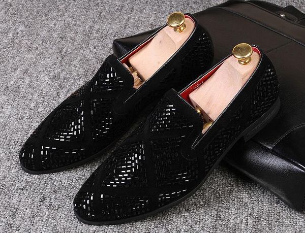 nice new design fashion men bling decoration casual shoes party street trend shoes cool man loafers dress, Black
nice new design fashion men bling decoration casual shoes party street trend shoes cool man loafers dress, Black
