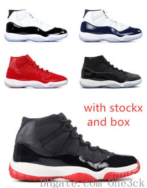 2019 11s bred #23 11s concord #45 man and women basketball shoes space jam blackout 11 prom night black with box ing
2019 11s bred #23 11s concord #45 man and women basketball shoes space jam blackout 11 prom night black with box ing