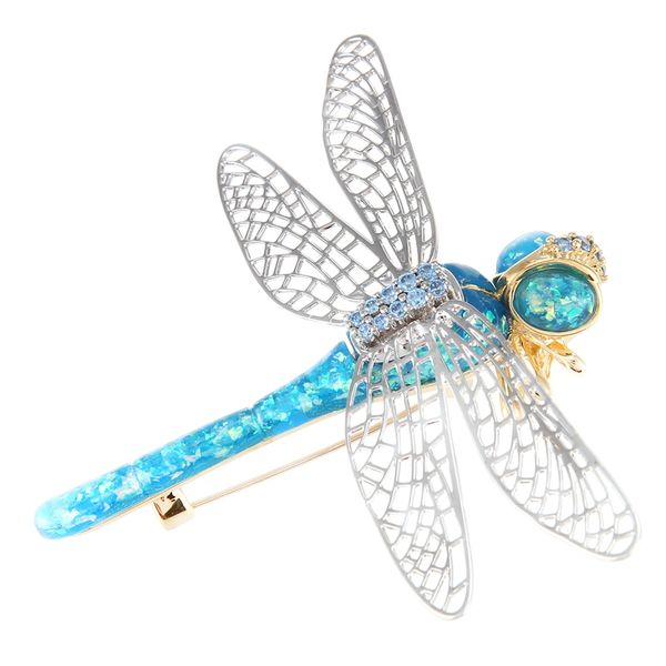 fashion dragonfly brooch imitation insect men and women animal brooches pin for coat sweater scarf, Gray
fashion dragonfly brooch imitation insect men and women animal brooches pin for coat sweater scarf, Gray