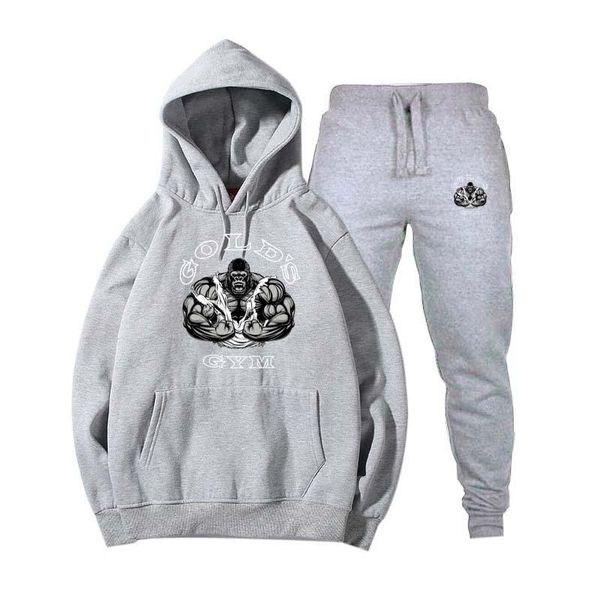 tracksuit men set letter sportswear sweatsuit male goldsgym letter print jacket hoodie and pants mens sporting jogger suits top, Gray
tracksuit men set letter sportswear sweatsuit male goldsgym letter print jacket hoodie and pants mens sporting jogger suits top, Gray