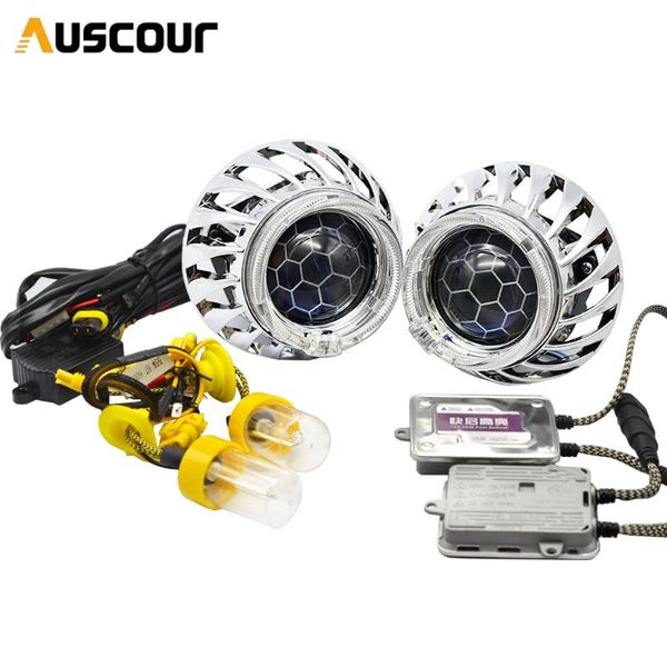 2.5inch honeycomb bixenon projector lens with led angel eyes 55w h1 6000k hid xenon kit ballast h4 h7 car model modify
2.5inch honeycomb bixenon projector lens with led angel eyes 55w h1 6000k hid xenon kit ballast h4 h7 car model modify