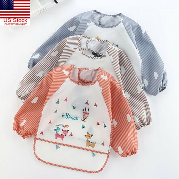 cartoon baby child feeding bibs toddler long sleeve waterproof apron pocket waterproof cloths with catcher
cartoon baby child feeding bibs toddler long sleeve waterproof apron pocket waterproof cloths with catcher