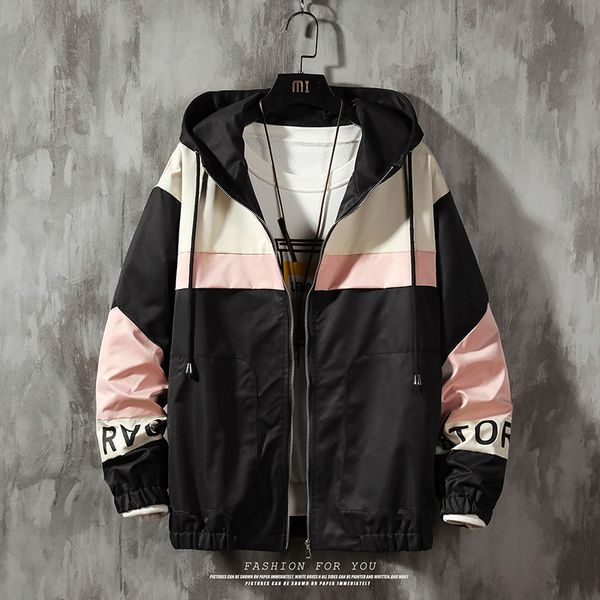 2020 hip hop spring autumn jackets men windbreaker patchwork loose casual jacket male coats zipper tracksuit streetwear 4xl 5xl, Black;brown
2020 hip hop spring autumn jackets men windbreaker patchwork loose casual jacket male coats zipper tracksuit streetwear 4xl 5xl, Black;brown