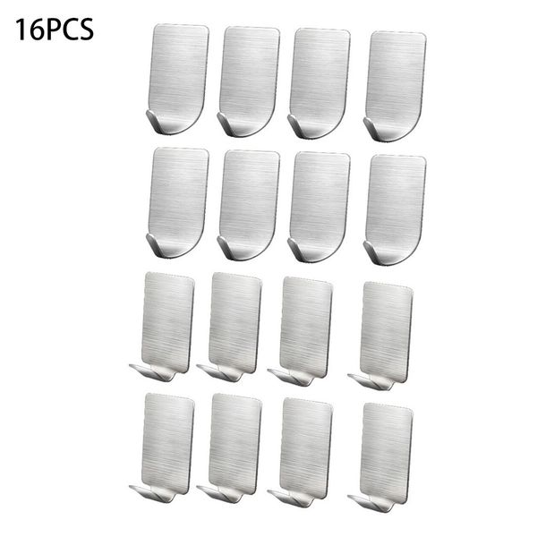 16pcs stainless steel self adhesive towel hooks family hats bag key wall sticky hanger kitchen bathroom accessories wall hanger
16pcs stainless steel self adhesive towel hooks family hats bag key wall sticky hanger kitchen bathroom accessories wall hanger