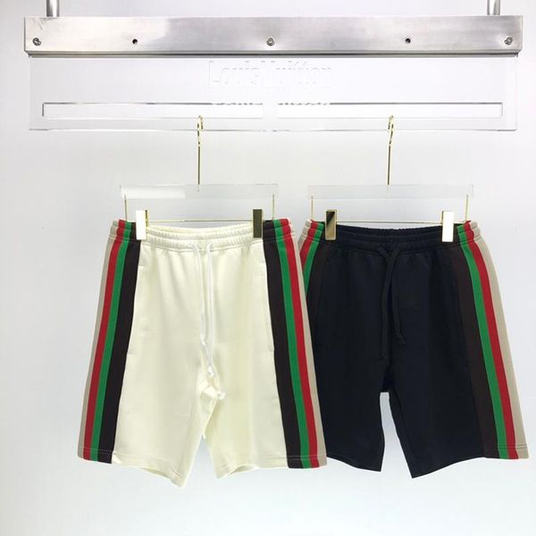 fashion summer europe italy stripe side cotton shorts women men cool casual high street middle pants jogging shorts, White;black
fashion summer europe italy stripe side cotton shorts women men cool casual high street middle pants jogging shorts, White;black
