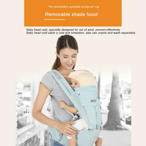 Newborn Infant Baby Carrier Breathable Ergonomic Wrap Sling Backpack 2019 Update