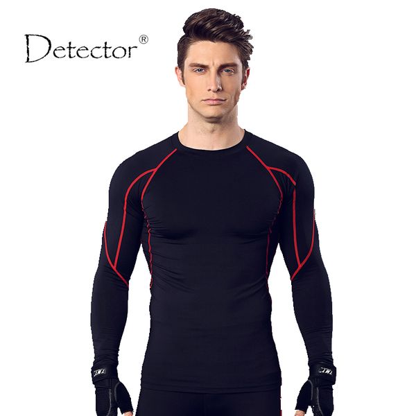detector sports t-shirt mens running tights basketball fitness breathable quick-drying stretch, Black;blue
detector sports t-shirt mens running tights basketball fitness breathable quick-drying stretch, Black;blue