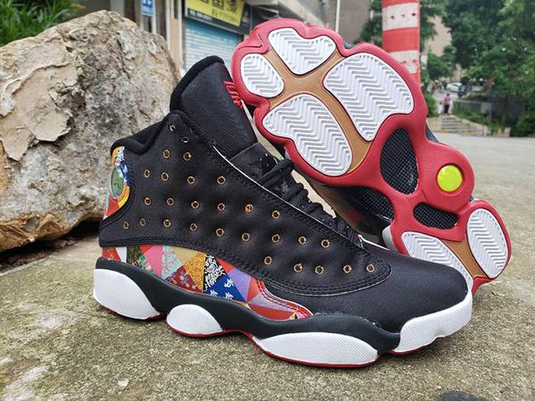 j13 cny chinese new year black red men basketball shoes with jumpman 13s fashion multicolored pattern mens sports shoes szie 8-13, White;red
j13 cny chinese new year black red men basketball shoes with jumpman 13s fashion multicolored pattern mens sports shoes szie 8-13, White;red