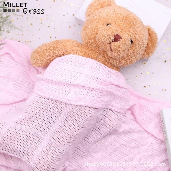 baby blankets knitted 100% cotton swaddle kids swaddle wrap wrapping sleeping 100*80cm new born children's capes mats bedding
baby blankets knitted 100% cotton swaddle kids swaddle wrap wrapping sleeping 100*80cm new born children's capes mats bedding