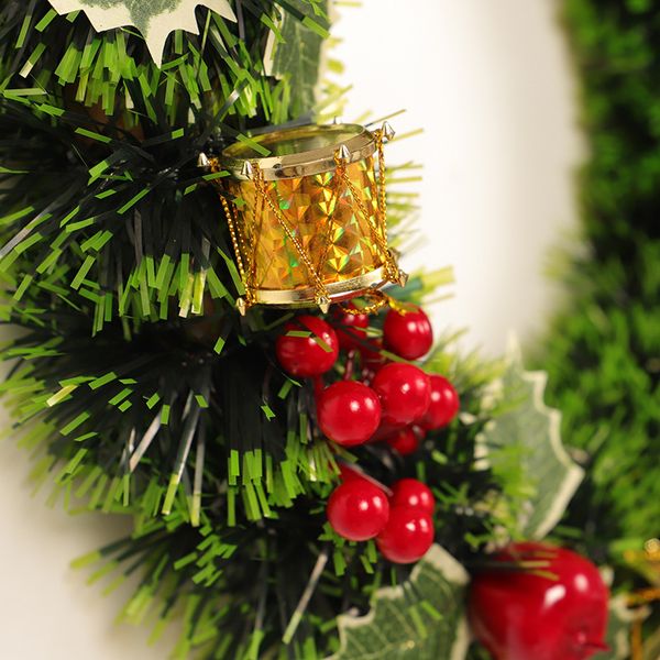 1 x window венок рождество двери декор висячие украшения дерево garland цветок 
1 x window венок рождество двери декор висячие украшения дерево garland цветок