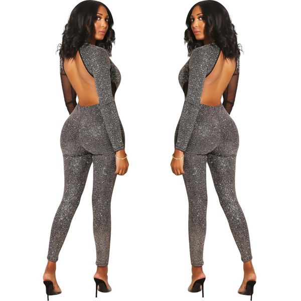 ahvit backless hollow out deep v neck women jumpsuits long sleeve diamond patchwork fashion skinny romper yd-y8048, Black;white
ahvit backless hollow out deep v neck women jumpsuits long sleeve diamond patchwork fashion skinny romper yd-y8048, Black;white