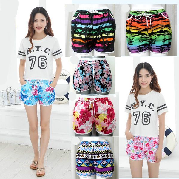 summer women's sports shorts beach shorts bathing trunks beach pants multicolor printing
summer women's sports shorts beach shorts bathing trunks beach pants multicolor printing