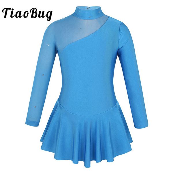 tiaobug kids girls ballroom figure ice skating dress rhinestone tulle long sleeves child gymnastics leotard ballet dance costume, Black;red
tiaobug kids girls ballroom figure ice skating dress rhinestone tulle long sleeves child gymnastics leotard ballet dance costume, Black;red