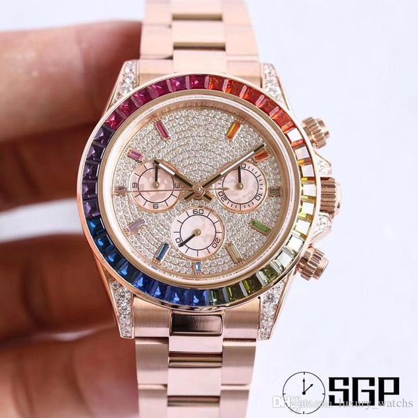 sgp rose gold luxury watch 116595 rainbow division 7750 automatic mechanical watch, timing function mens designer watches, Slivery;brown
sgp rose gold luxury watch 116595 rainbow division 7750 automatic mechanical watch, timing function mens designer watches, Slivery;brown