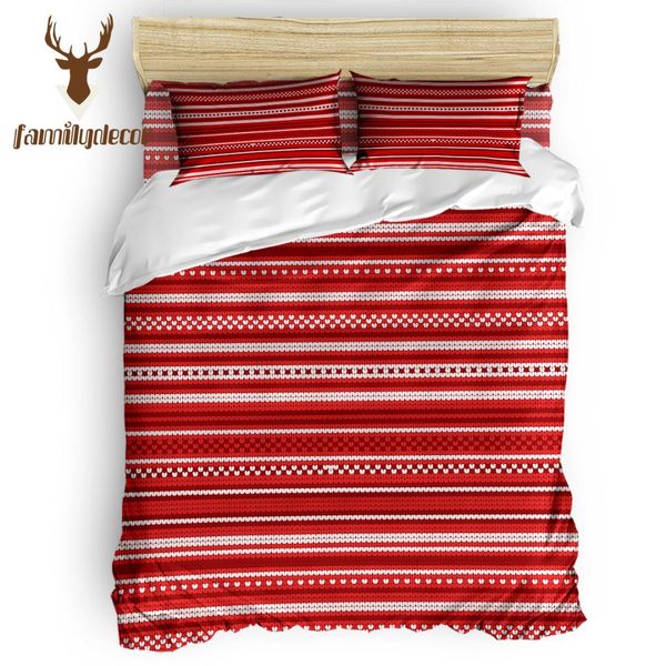family decor christmas stripe 4 pcs comforter cover set 3 piece bedding sets machine washable forefather's day easter sunday
family decor christmas stripe 4 pcs comforter cover set 3 piece bedding sets machine washable forefather's day easter sunday