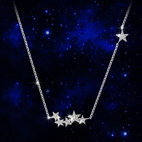 new s925 silver pentagon necklace female fashion diamond star clavicle chain rose gold pentagon jewelry wholesale
new s925 silver pentagon necklace female fashion diamond star clavicle chain rose gold pentagon jewelry wholesale