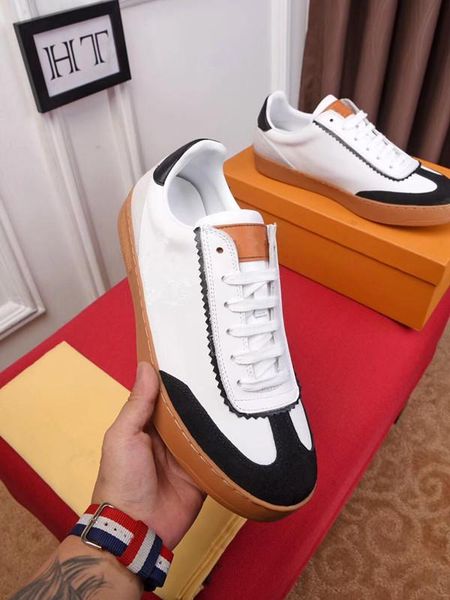 luxury popular leather casual shoes men designer sneakers shoes fashion leather lace up shoe mixed color 38-44 ht l03, Black
luxury popular leather casual shoes men designer sneakers shoes fashion leather lace up shoe mixed color 38-44 ht l03, Black