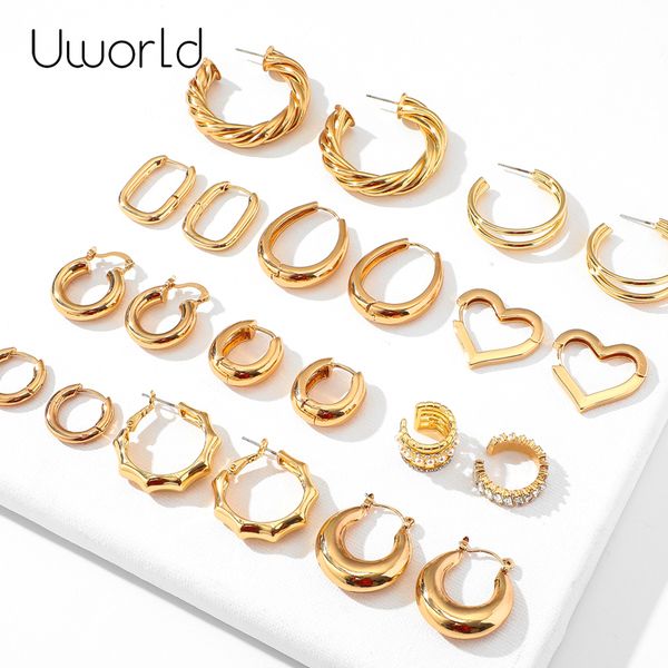 retro simple brass hoop earrings small large circle hoops huggie chunky statement punk metal gold circle earrings jewelry, Golden;silver
retro simple brass hoop earrings small large circle hoops huggie chunky statement punk metal gold circle earrings jewelry, Golden;silver