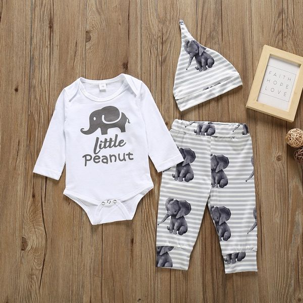 baby boys casual spring autumn cartoon printing rompers and trousers and hat kids three-piece outfit sets, White
baby boys casual spring autumn cartoon printing rompers and trousers and hat kids three-piece outfit sets, White
