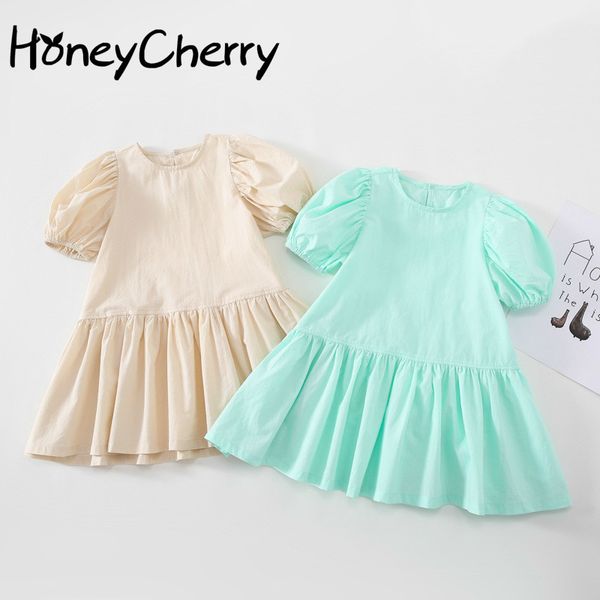 girl's bubble sleeve dress new summer girl's fashionable princess dress baby girl clothes t200417, Red;yellow
girl's bubble sleeve dress new summer girl's fashionable princess dress baby girl clothes t200417, Red;yellow