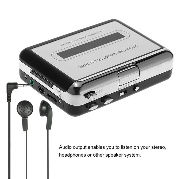 ezcap usb cassette capture tape-to-mp3 converter into computer stereo hifi sound mega bass audio tape cassette converter
ezcap usb cassette capture tape-to-mp3 converter into computer stereo hifi sound mega bass audio tape cassette converter