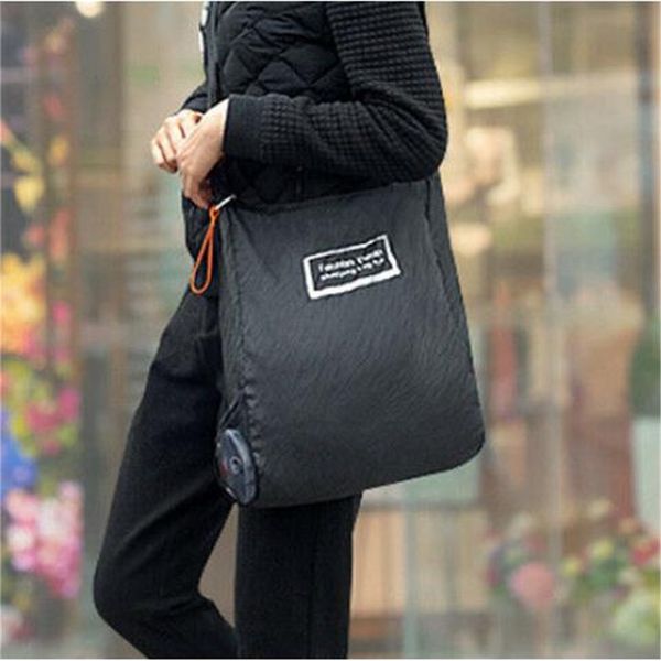 1pc cute foldable shopping bags new fashion eco black handbag reusable bag large capacity supermarket portable shopping totes
1pc cute foldable shopping bags new fashion eco black handbag reusable bag large capacity supermarket portable shopping totes