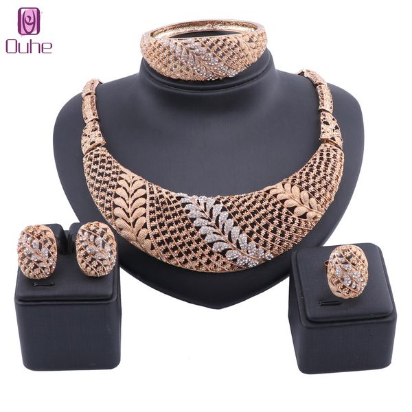 dubai gold color jewelry sets wholesale big nigerian wedding woman leaves crystal jewelry brand statement set, Silver
dubai gold color jewelry sets wholesale big nigerian wedding woman leaves crystal jewelry brand statement set, Silver