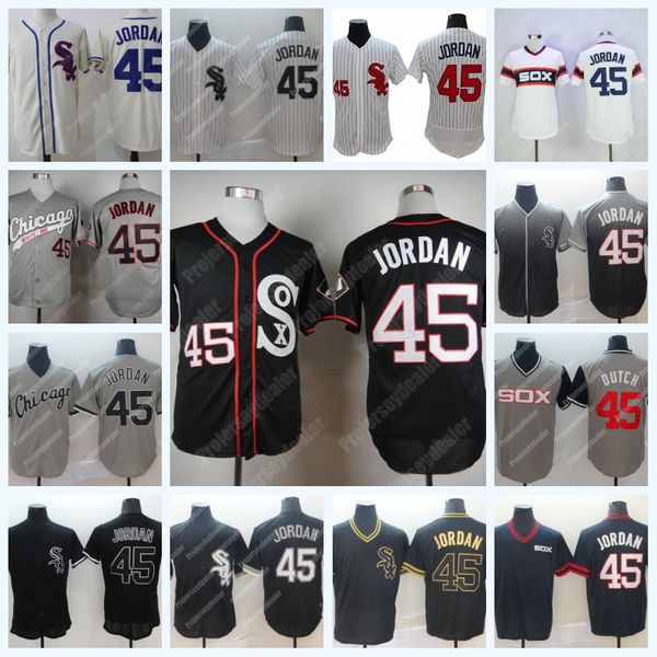 Mens Chicago Michael Jor dan 45 White Sox Baseball Jersey Double Stitched Name and Number Logos High Quailty IN STOCK
Mens Chicago Michael Jor dan 45 White Sox Baseball Jersey Double Stitched Name and Number Logos High Quailty IN STOCK