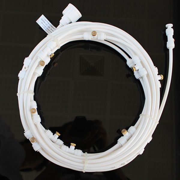 6m white outdoor misting cooling sprayer system for greenhouse garden flowers plant watering irrigation nebulizer sprinkler
6m white outdoor misting cooling sprayer system for greenhouse garden flowers plant watering irrigation nebulizer sprinkler