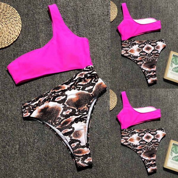 ishowtienda women swimsuit vikinis para mujer 2019 women snake two-piece one shoulderbikini push-up pad swimwear beachwear
ishowtienda women swimsuit vikinis para mujer 2019 women snake two-piece one shoulderbikini push-up pad swimwear beachwear