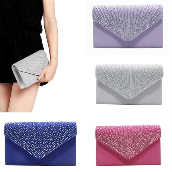 1pc evening party bags banquet satin diamond envelope purse ladies wedding clutches handbag chain bridal bags fashion prom pouch
1pc evening party bags banquet satin diamond envelope purse ladies wedding clutches handbag chain bridal bags fashion prom pouch