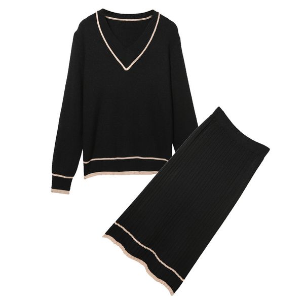 2020 spring autumn long-sleeved sportswear women set women's sweater knit sports suit casual pants two-piece suit new skirt, Gray
2020 spring autumn long-sleeved sportswear women set women's sweater knit sports suit casual pants two-piece suit new skirt, Gray