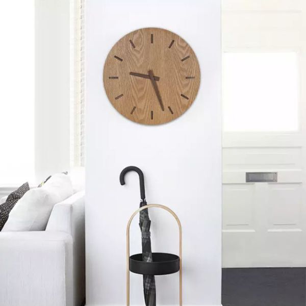 modern living room decor, wall clock, 30cm big 3d lines texture wood clocks silent merchanism library cafe restaurant clocks
modern living room decor, wall clock, 30cm big 3d lines texture wood clocks silent merchanism library cafe restaurant clocks