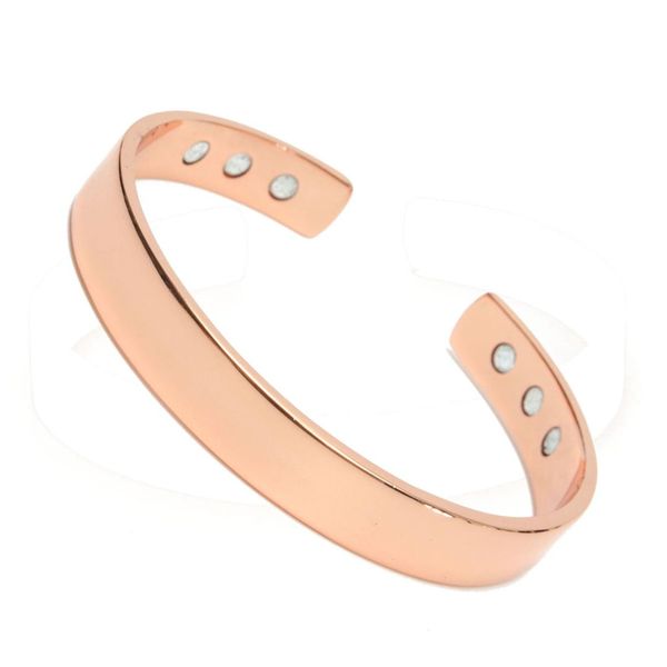 copper magnetic wrist bangle bracelet for pain relief rheumatic arthritis men women bangle with 6 holes magnets health balance, Black
copper magnetic wrist bangle bracelet for pain relief rheumatic arthritis men women bangle with 6 holes magnets health balance, Black